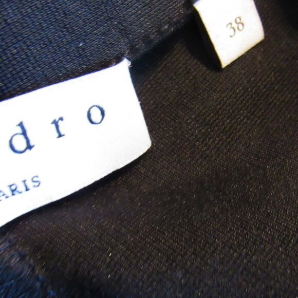 Sandro Paris , Black, sz. 38(FR),Stretch, viscose blend, - Picture 6 of 6